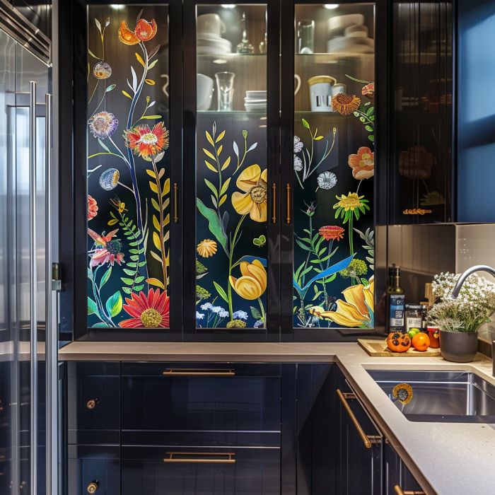Woman had outdated kitchen cabinets, but she didn’t wanna paint them ...